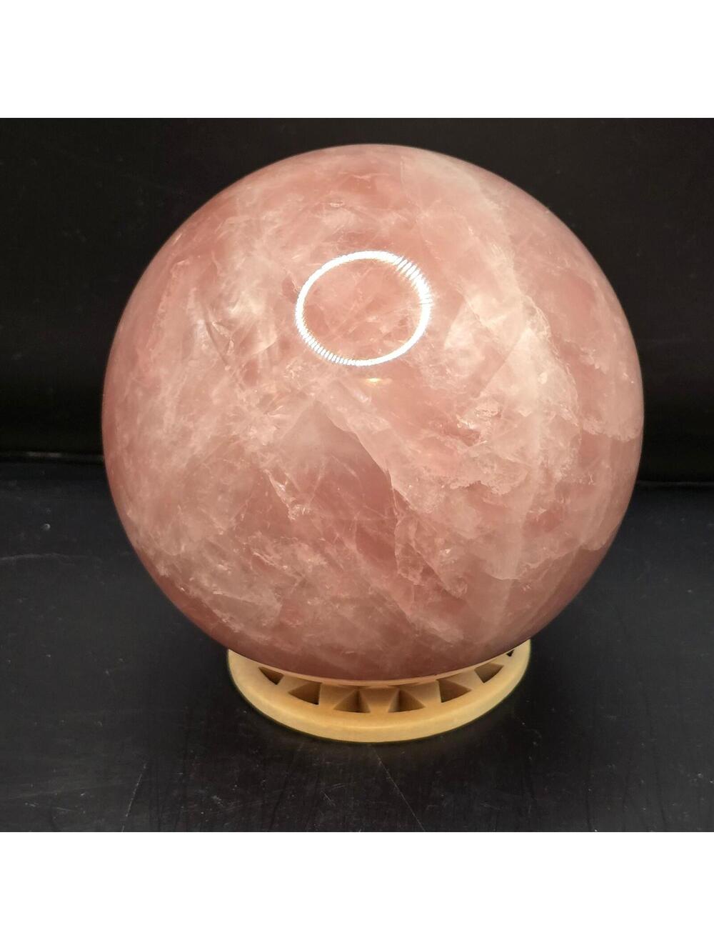 204. Huge Rose Quartz Sphere!